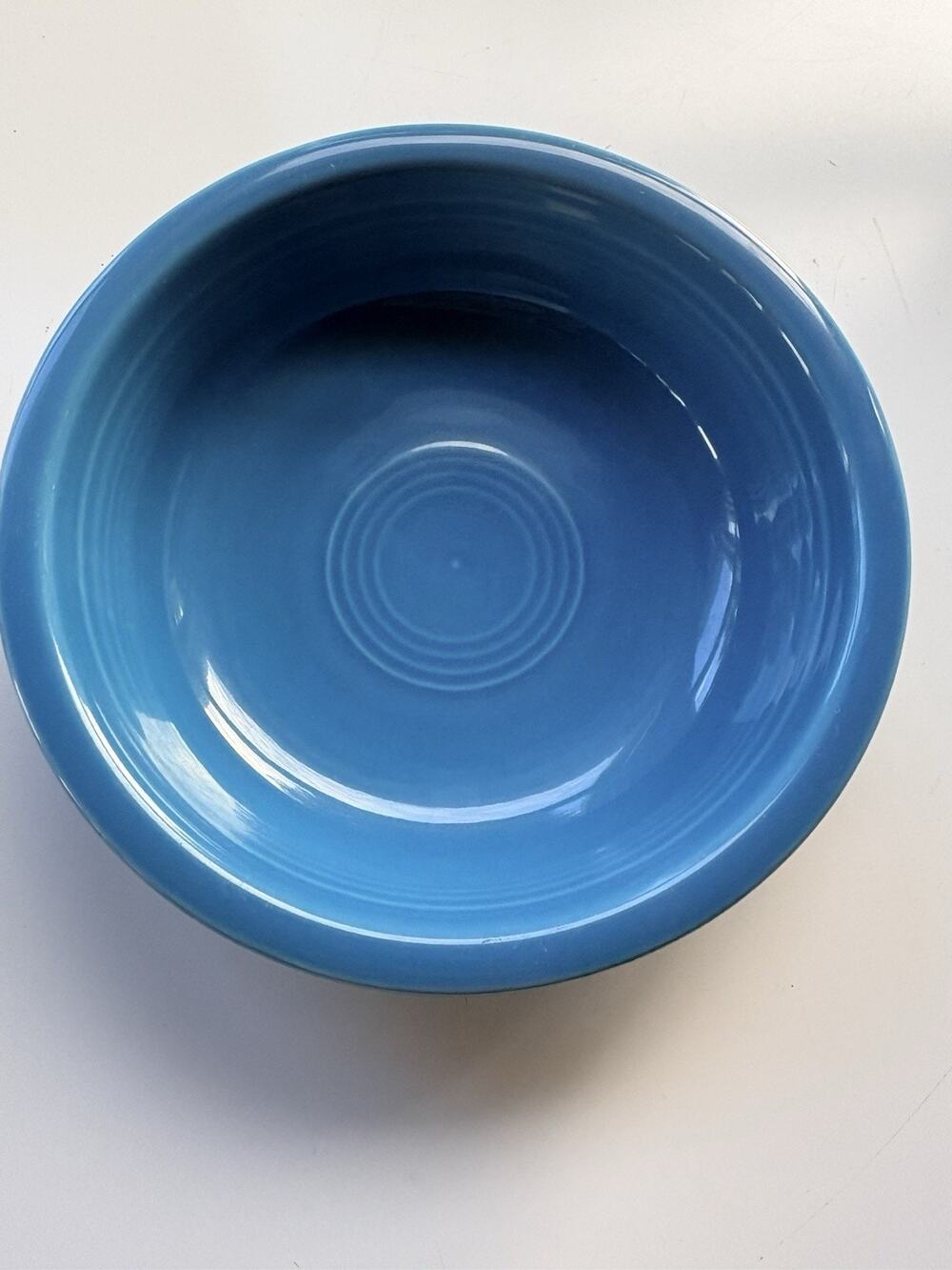 Homer Laughlin FIESTA Ware 7" Coupe Soup Cereal Bowls Robins Egg Blue HLC USA